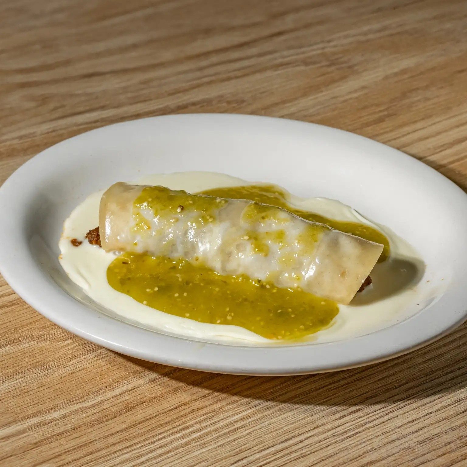 Enchiladas Verdes.