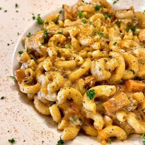 Vegan Lobster Mac.