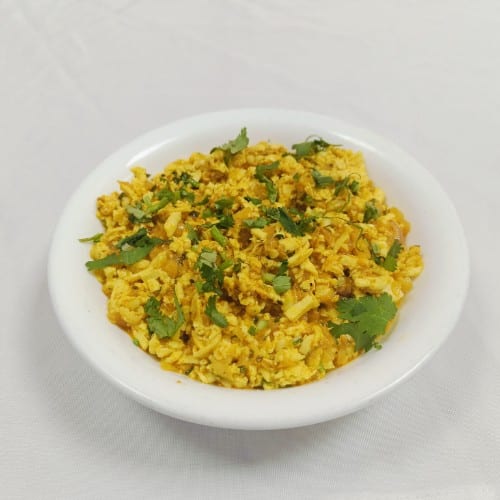 Paneer Burji.