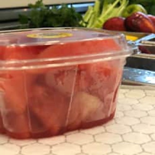 Watermelon Fruit Salad.