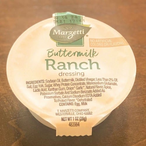 Ranch Dressing.