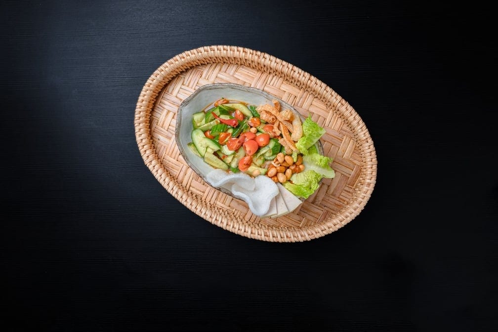 Tum Mak Thang (Cucumber Salad) ຕໍ່າໜາກແຕ່ງ.