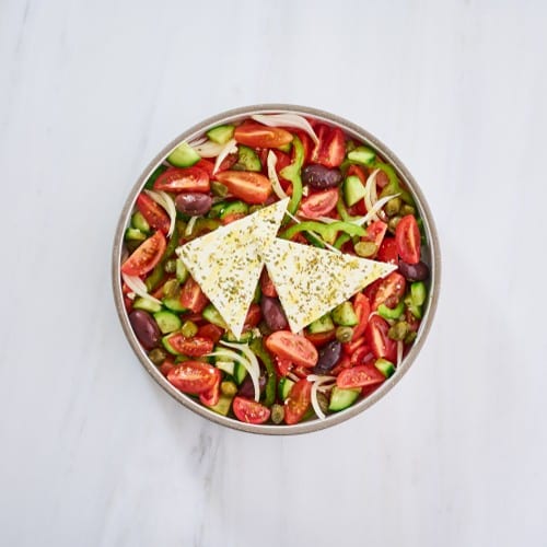 Authentic Greek Salad.