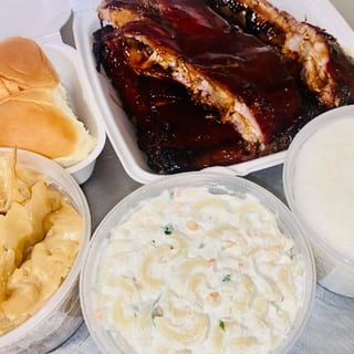 Pork Rib Ohana Dinner