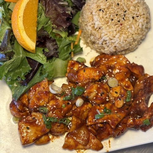 Spicy Chicken Plate.