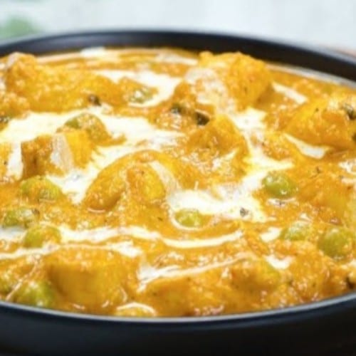 Kumbh Matar (Mushroom-Peas).