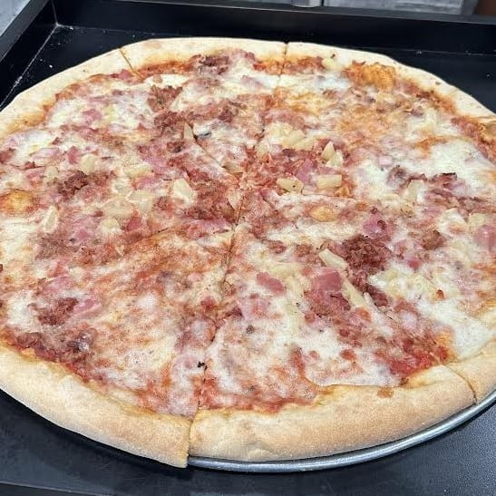 Hawaiian Pizza Slice.