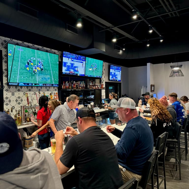 Where Sports, Flavor, and Friends Come Together.