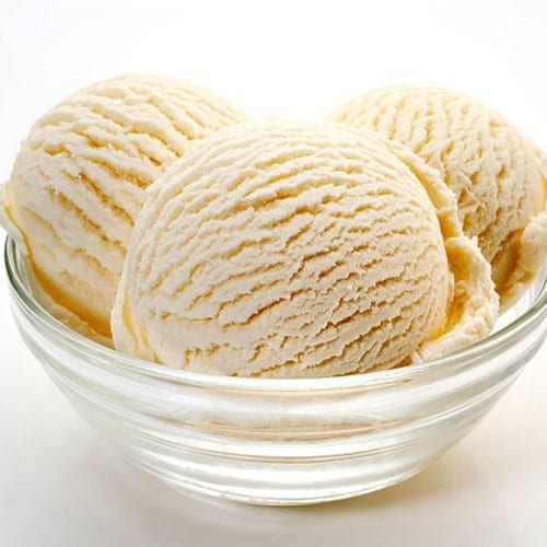 Scoop of Vanilla Ice Cream.