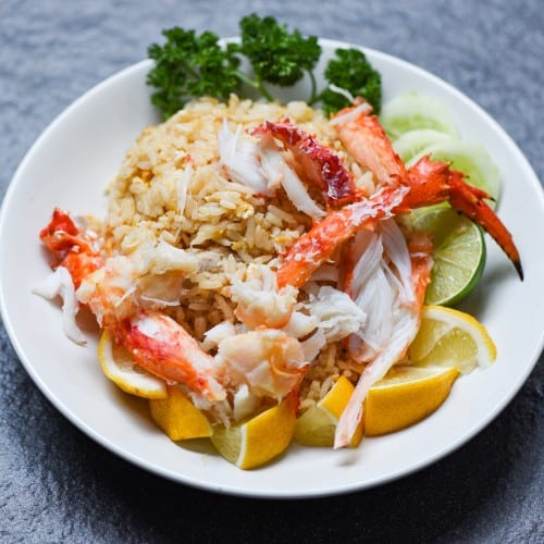 Crab Fried Rice.