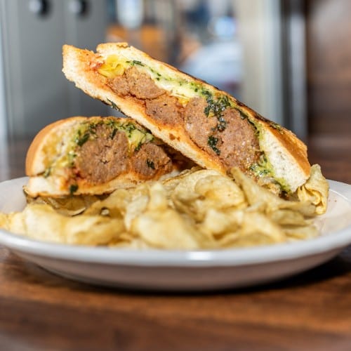 Pesto Polpetta Panino.