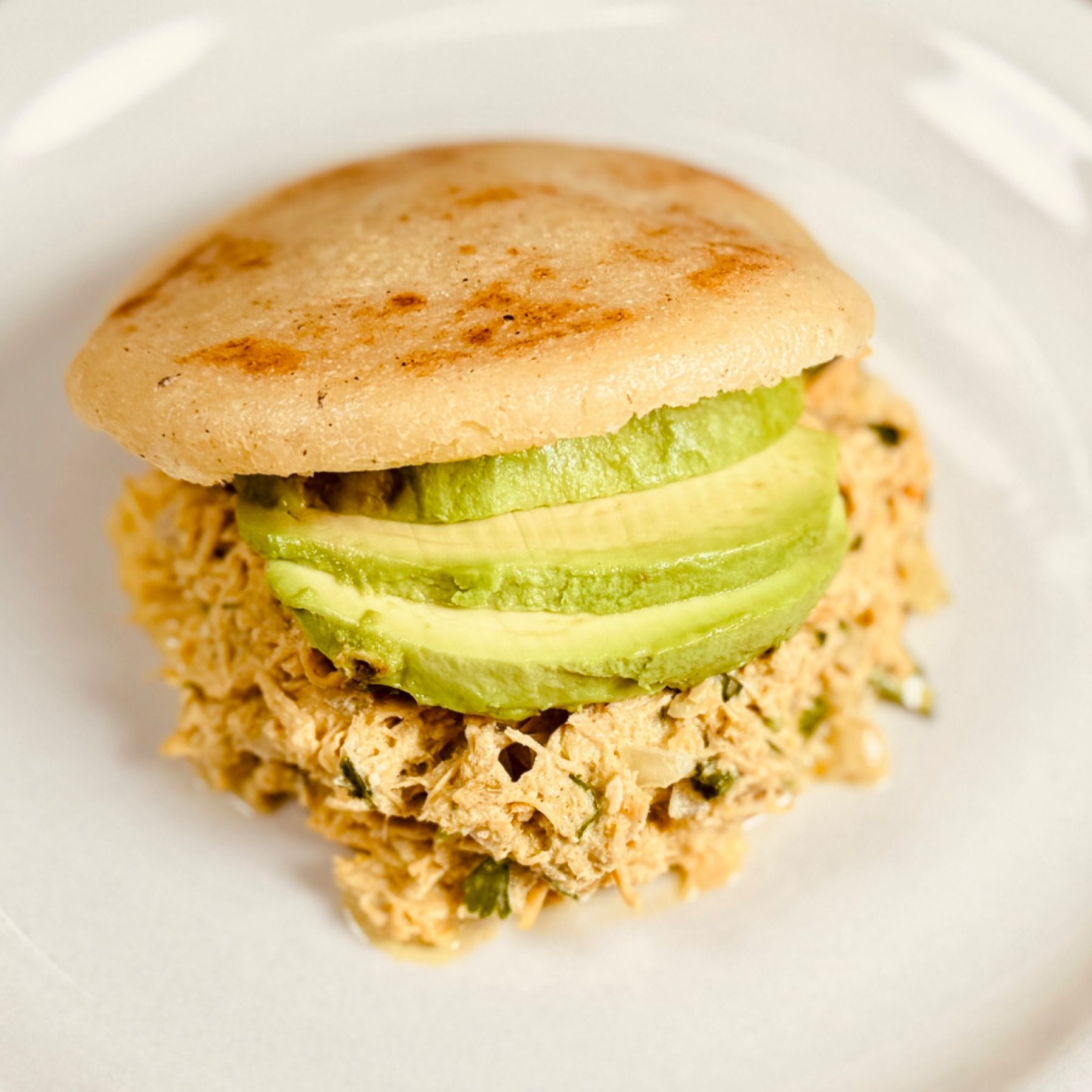 Happy Hour (Arepa Reina Pepiada Meal).