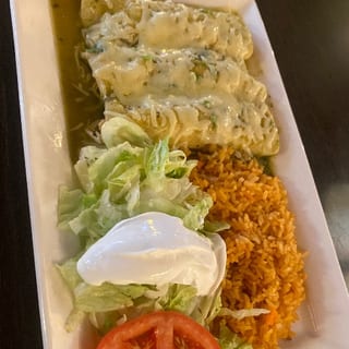 Enchiladas Verdes