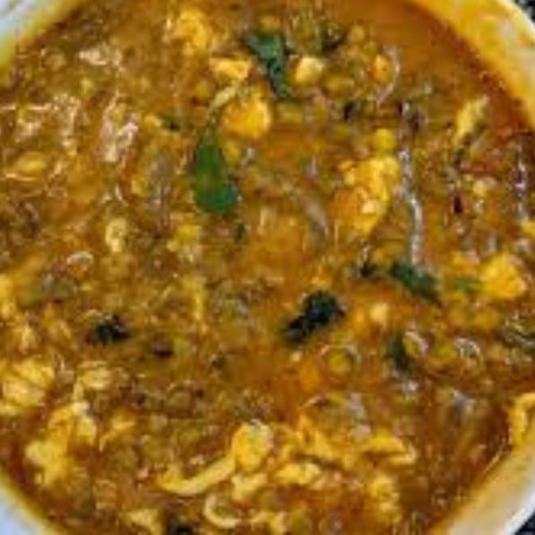 Calcutta Anda Dal Tadka.