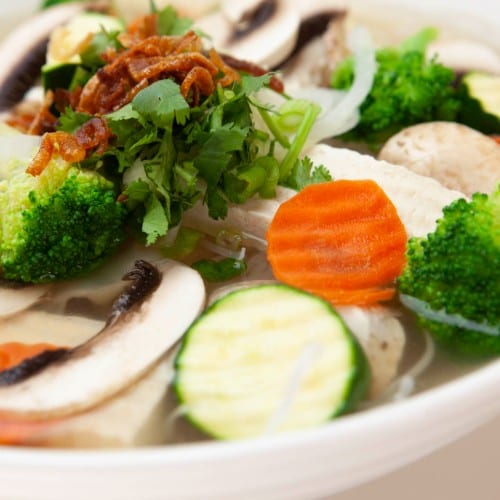 Tofu Vegetarian Pho.