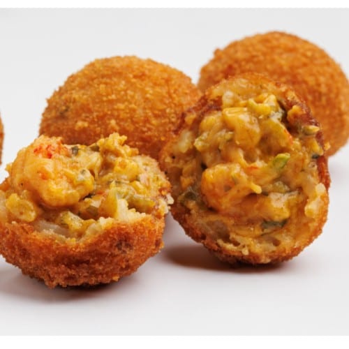 Crawfish Etouffee Balls.