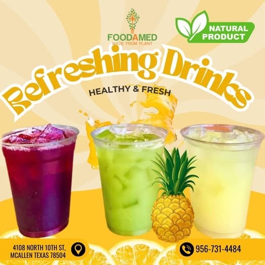 Pineapple Ginger Drink, 12 oz.