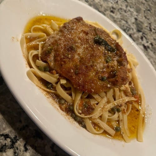 Chicken or Veal Picatta.