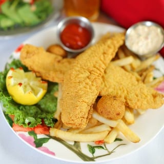 Louisiana Fried White Fish