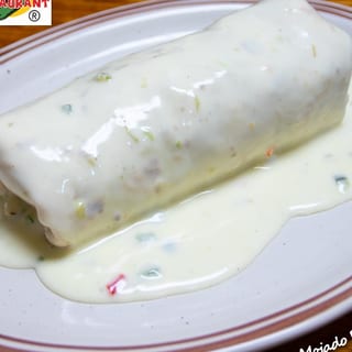 Mojado-style Burrito