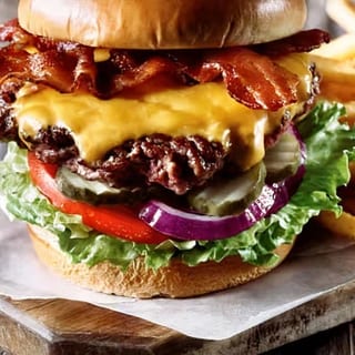 *4 Bacon Cheese Burger
