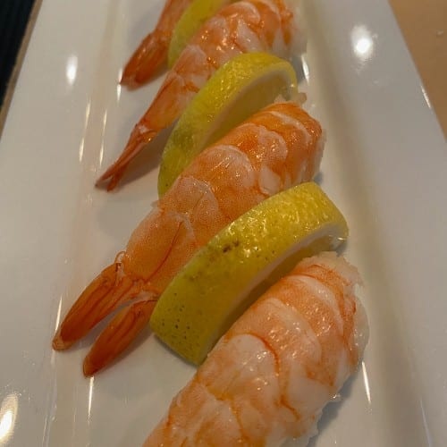 Shrimp Nigiri.
