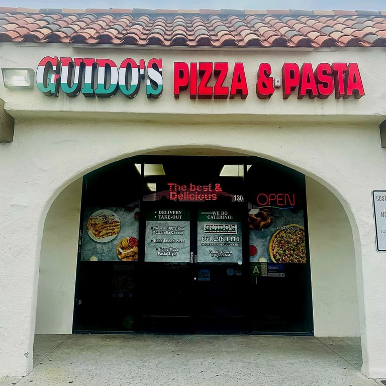 Welcome to Guido's Pizza & Pasta Saugus 🏠
