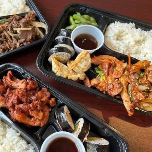 Tofu Ganpoongki Lunch Box.