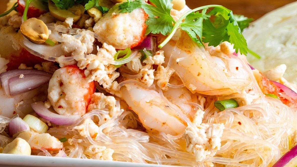 Yum Woon Sen Noodle Salad.