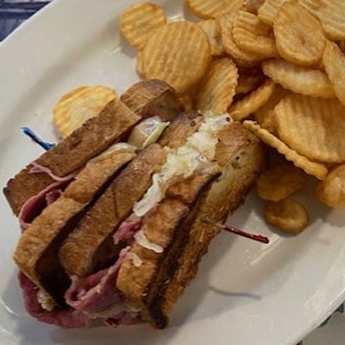 REUBEN ON RYE.