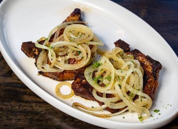 Chuletas De Cerdo Frita.