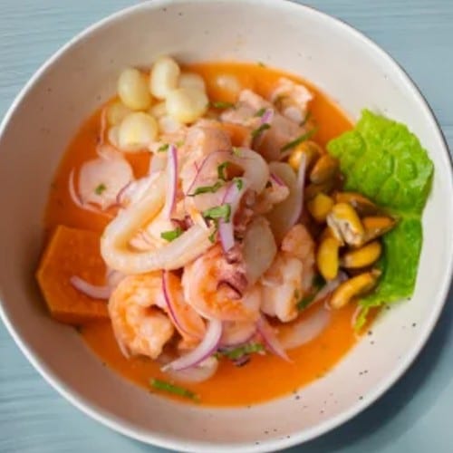 Ceviche Mixto.