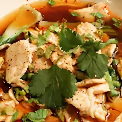 Thai Noodle Soup.