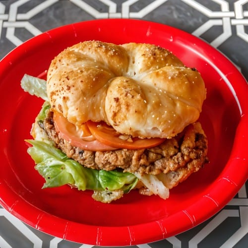 Grilled Chicken Breast Sandwich.