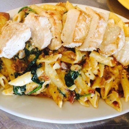 Chicken Pomodoro Pasta.