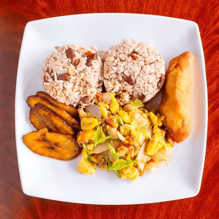 Authentic Ackee & Saltfish, Pure Jamaican Flavor!
