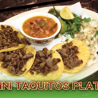 Taquitos Plate