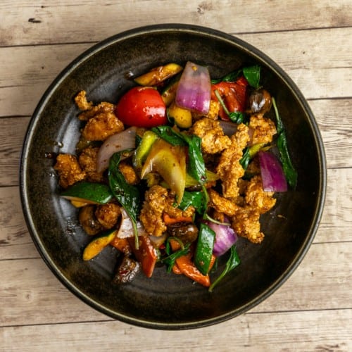 C8. Basil Chicken (Spicy).