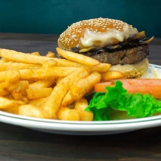 Mushroom & Swiss Burger