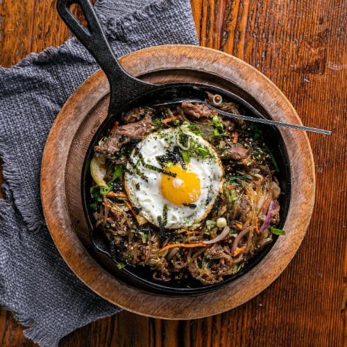 Bulgogi Japchae Rice.