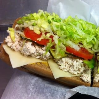 #12  Half Chicken Salad Sub.