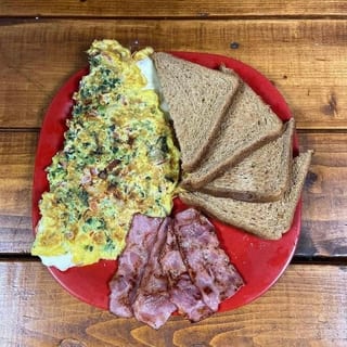 Veggie Omelette Platter