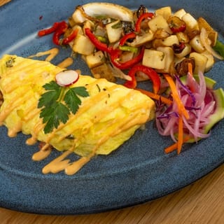 Shrimp & Chipotle Omelet