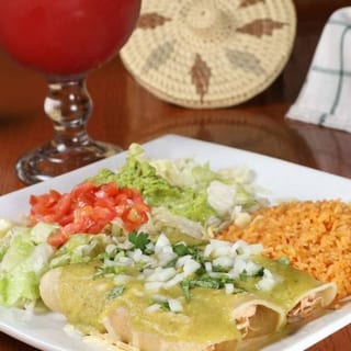 Enchiladas Verdes