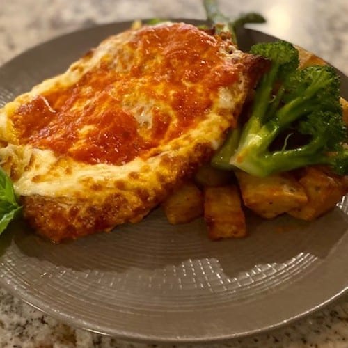 Chicken Alla Parmigiana.
