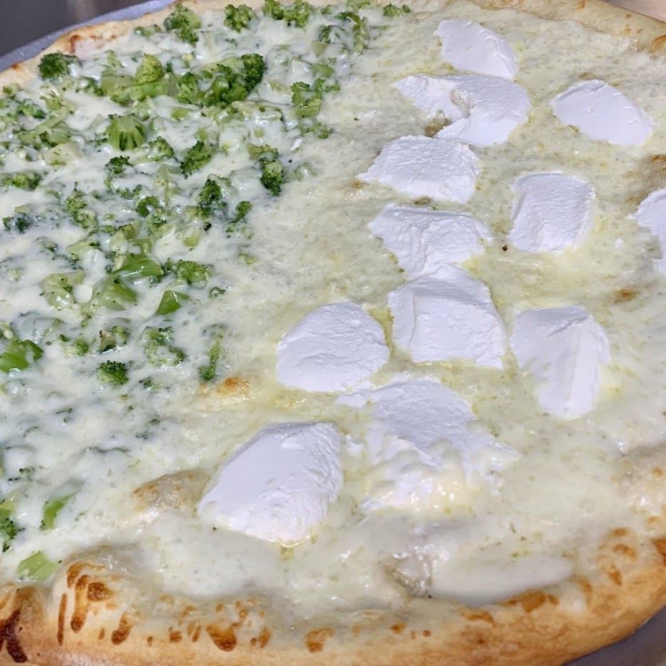 Broccoli Pizza.