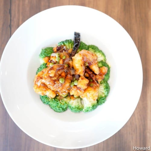 Spicy Crispy Prawns Lunch.