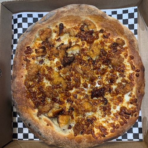 Southern Comfort Pizza.