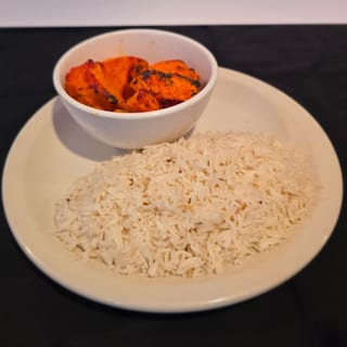 Tandoori Chicken and Basmati Rice
