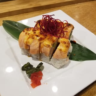 Baked Salmon Roll